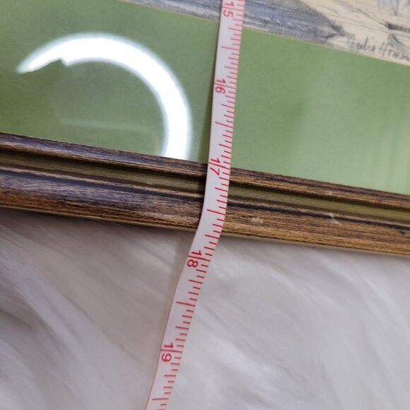 RARE Julia Homer Wilson Framed Lithograph St. Philip's Church Charleston S.C. - Picture 10 of 10